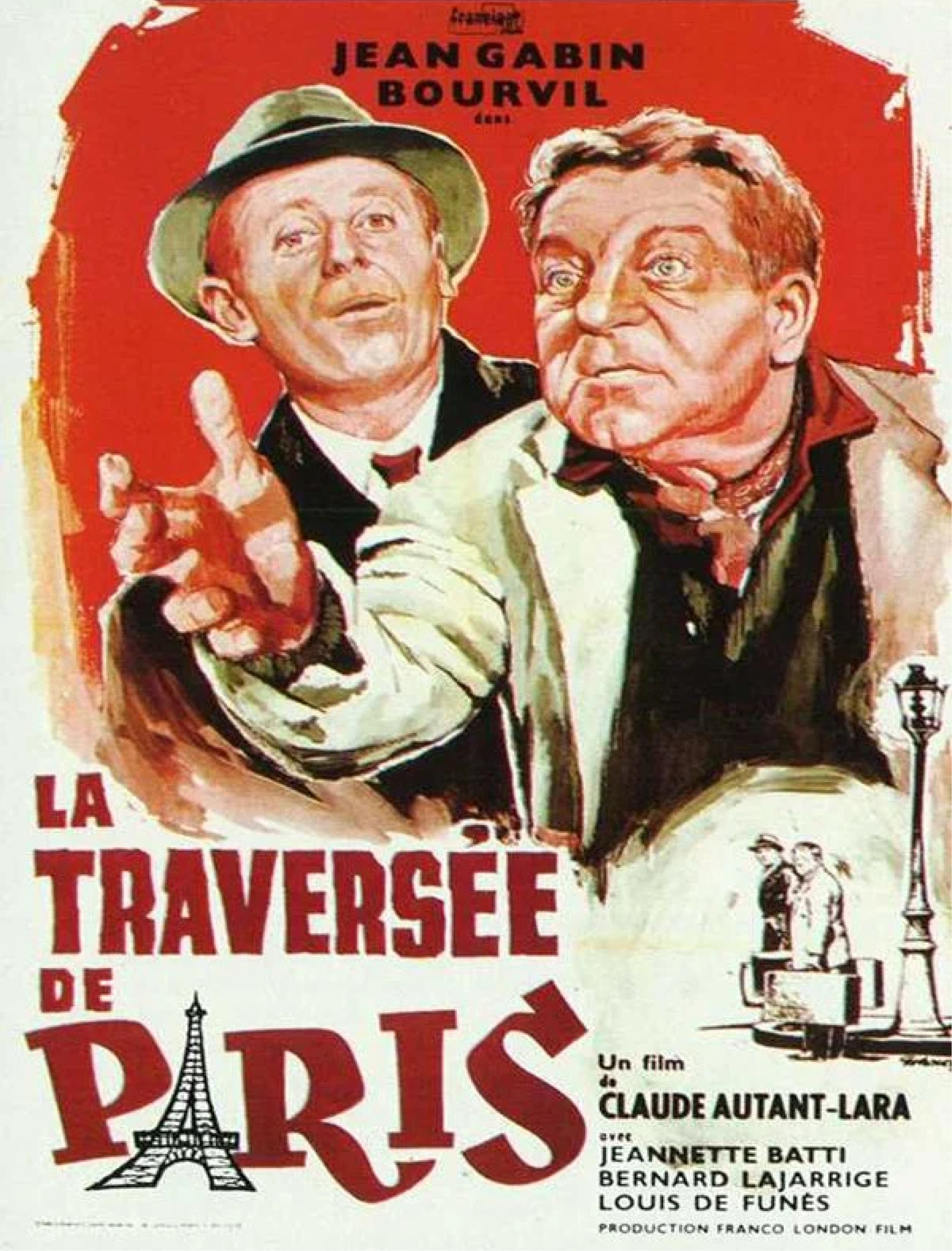 poster de LA TRAVERSEE DE PARIS