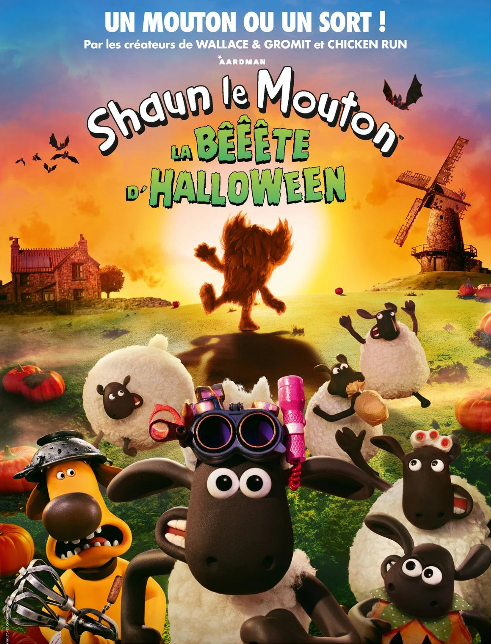 poster de SHAUN LE MOUTON : LA BEEETE D'HALLOWEEN